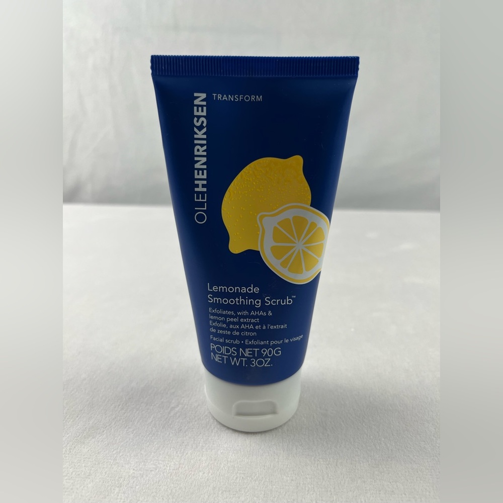 UNOPENED Olehenriksen lemonade soothing scrub Exfoliates, AHA'S 90g 3oz Large